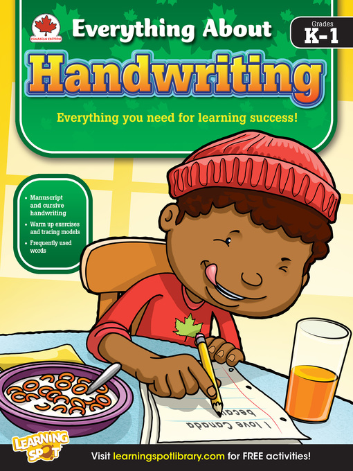 Title details for Handwriting, Grades K - 1 by Carson Dellosa Education - Available